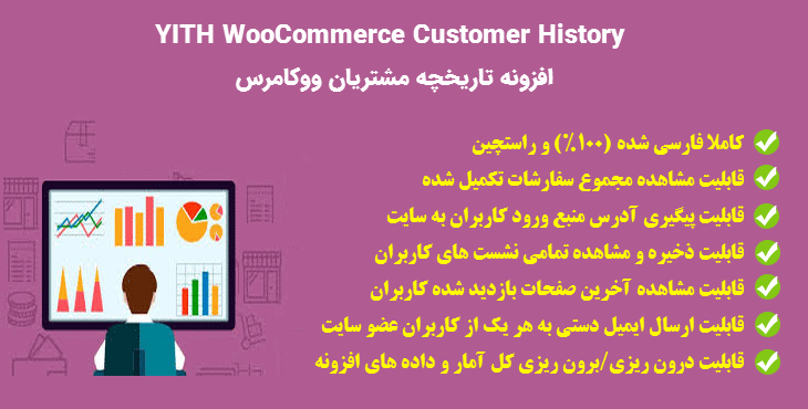 افزونه YITH WooCommerce Customer History