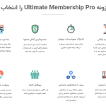 چرا افزونه Ultimate Membership Pro را انتخاب کنیم؟