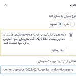 تنظیمات عمومی برای تنظیمات دکمه ارسال در افزونه گرویتی فرمز