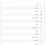 مدیریت نقش در افزونه User Activity Log PRO for WordPress