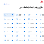 افزونه Selection - Elementor Addons Pack دارای بیش از 80 ابزارک المنتور است