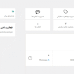 داشبورد افزونه اطلاع رسانی جریان برای ووکامرس