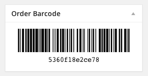 بارکد در افزونه WooCommerce Order Barcodes