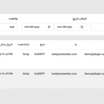 گزارش های smtp در افزونه GoSMTP Pro