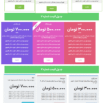 پیش نمایش کاربری افزونه Kadence Pricing Table