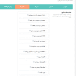 بخش ها در افزونه MWP WordPress Diet Calorie Calculator